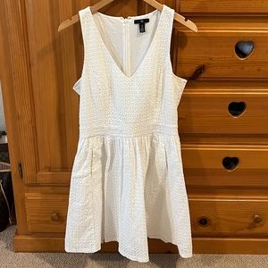 White Eyelet Dress (Gap)